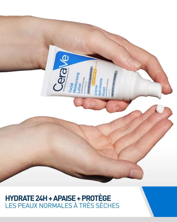 CERAVE Crème Hydratante Visage SPF50 52ml