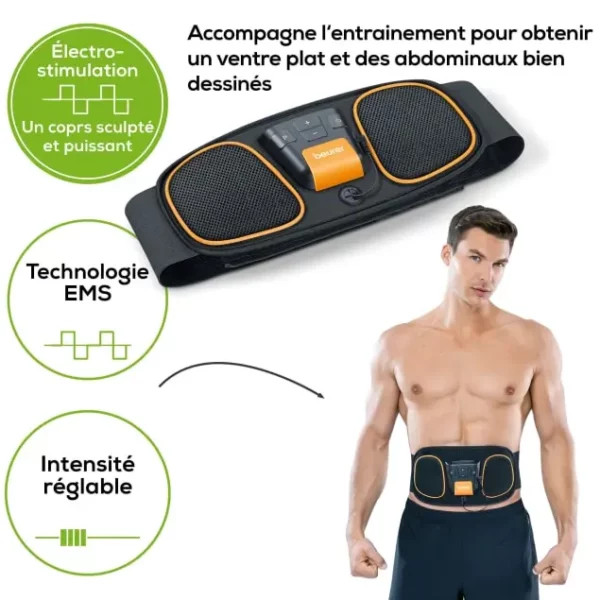 BEURER EM32 Ceinture de musculation abdominale