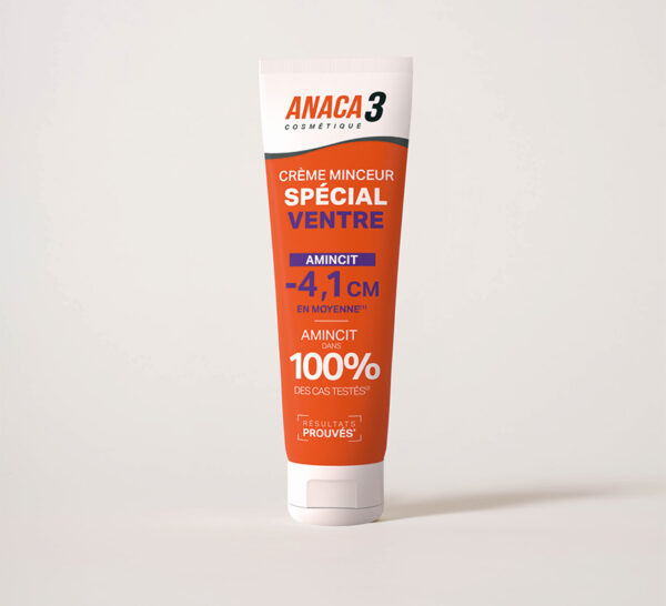 ANACA 3 Crème Minceur Spécial Ventre -4,1cm 150ml