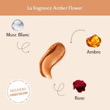 MUSC INTIME Huile Glow Pailletée Corps Amber Flower 100 ml