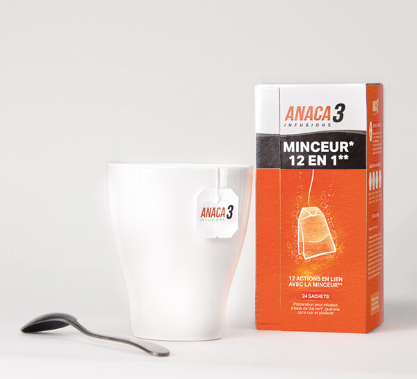 ANACA 3 Infusion Minceur 12en1 24 sachets