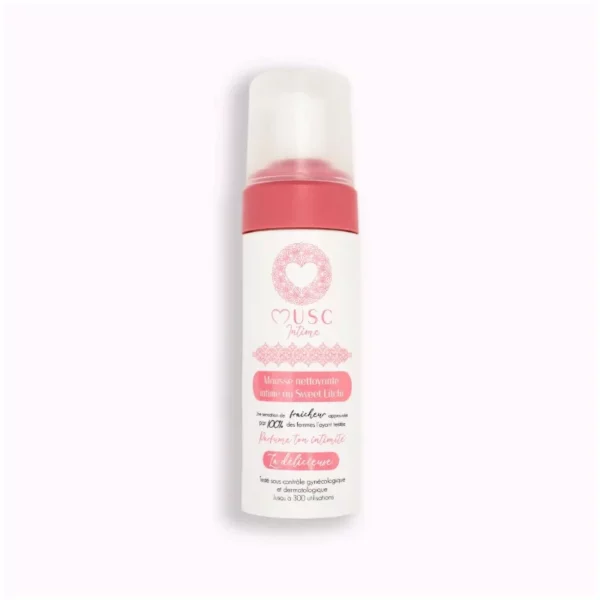 Musc Intime Mousse Nettoyante Sweet Litchi 150ml