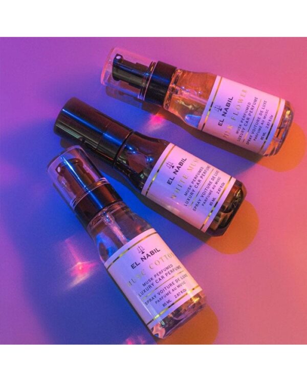 EL NABIL Spray Voiture de Luxe Musc Rose 85ml