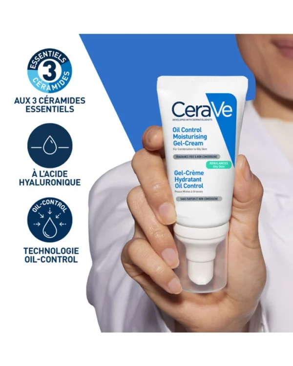 CERAVE Gel-Crème Hydratant Oil Control 52ml