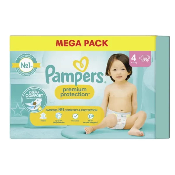 PAMPERS Premium Megapack T4 9-14kg /96