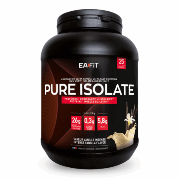 EAFIT Pure Isolate Vanille 750g