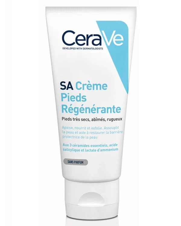CERAVE Crème Pieds Régénérante Acide Salicylique 88ml