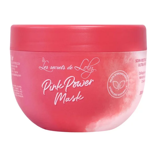 LES SECRETS DE LOLY PINK POWER MASK SOIN RESTRUCTURANT 300ml