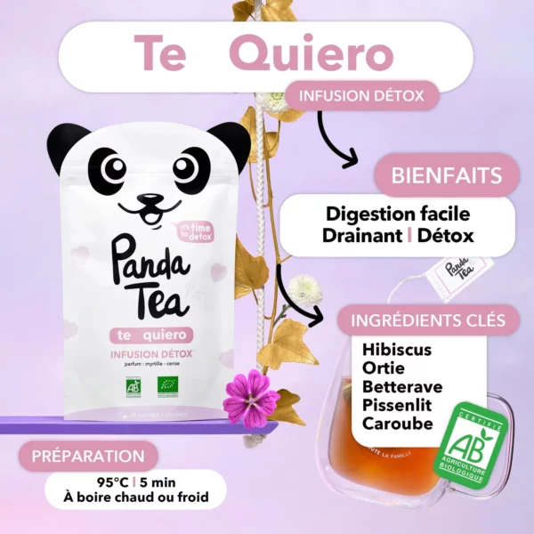 PANDEA TEA Tea Quiero 28 sachets