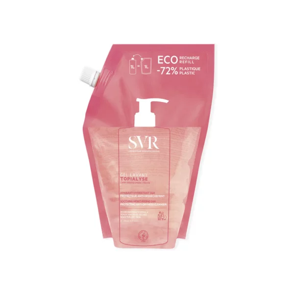 SVR TOPIALYSE Gel Lavant Eco-Recharge 1L