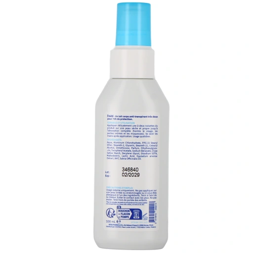 Etiaxil Lait Corps Anti-Transpirant 72h 100ml